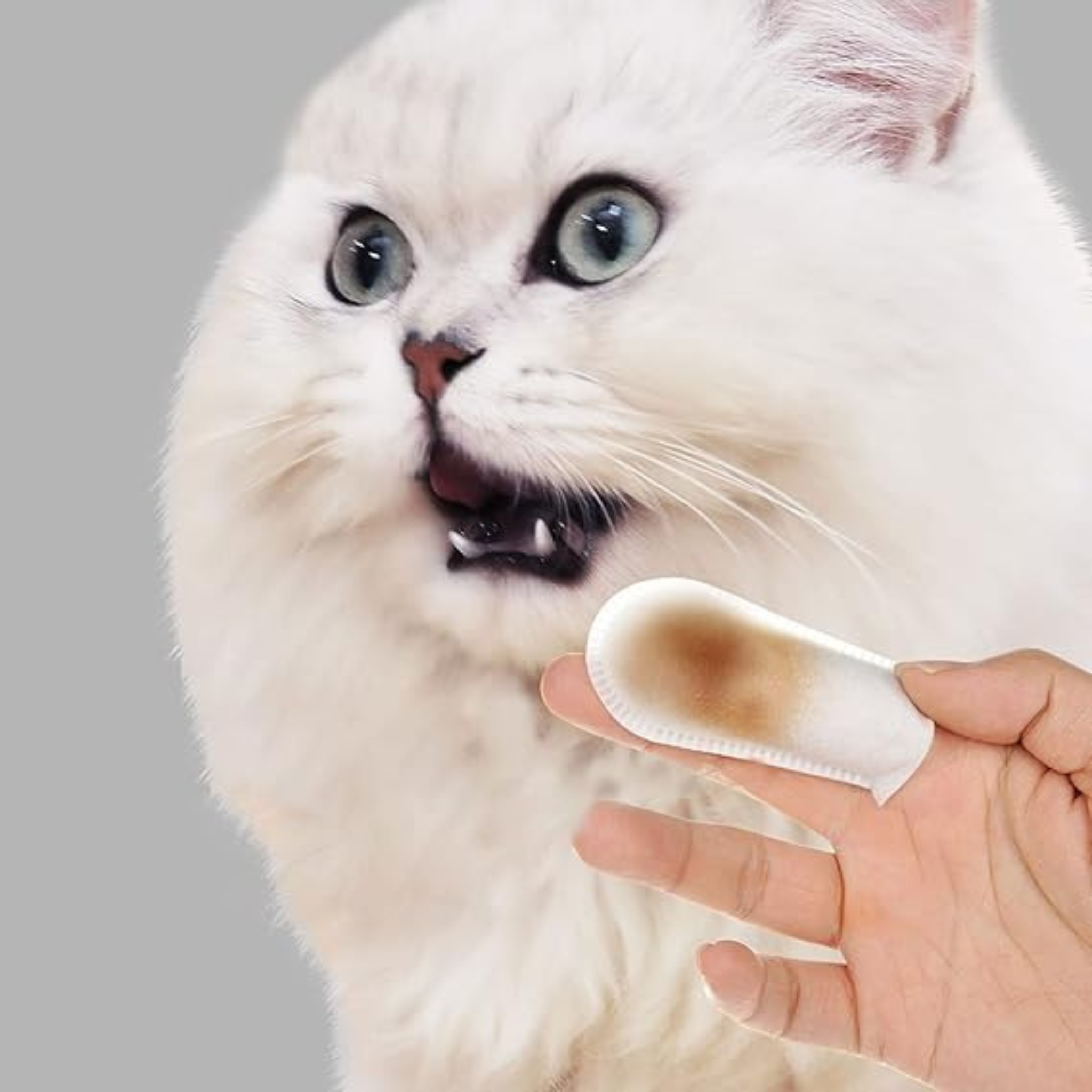 Pet Mouth Cleaning Wipes – 50 Pieces, Bad Breath Control