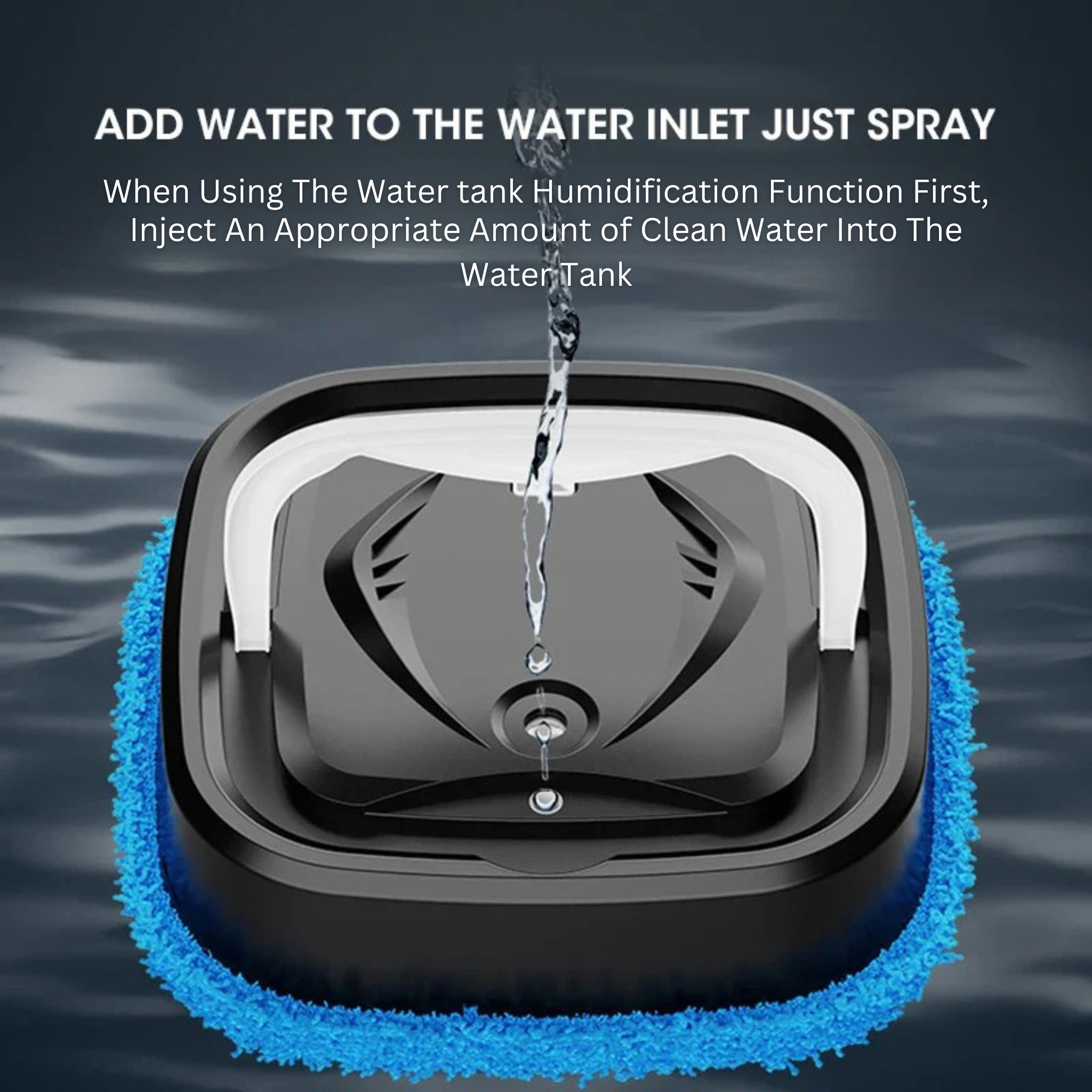 Automatic Robot Vacuum – 90 Min Runtime, USB Charging, Microfiber Wipes