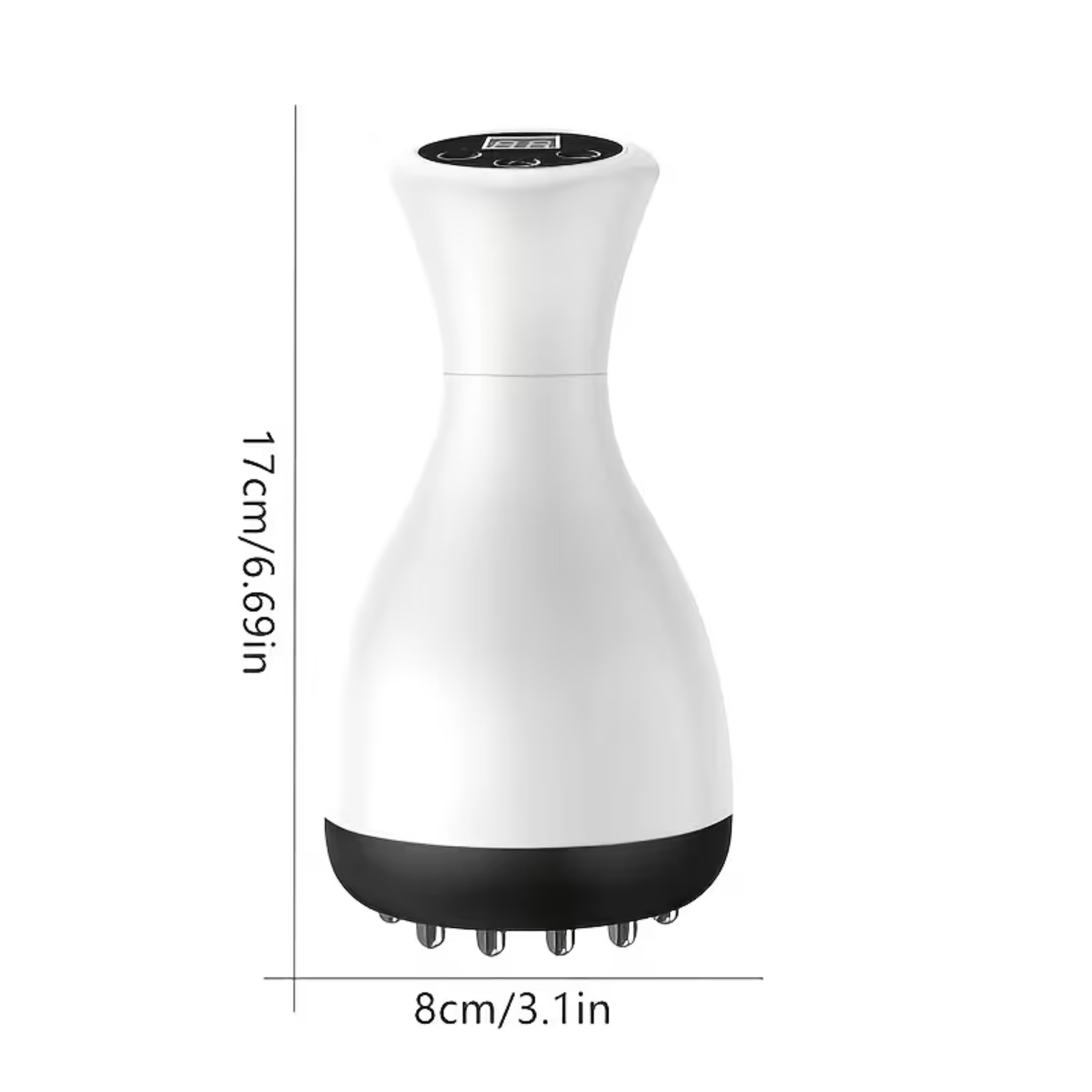 Mini Scraping Massager for Muscle Relief – Suction & Heat, On-the-Go