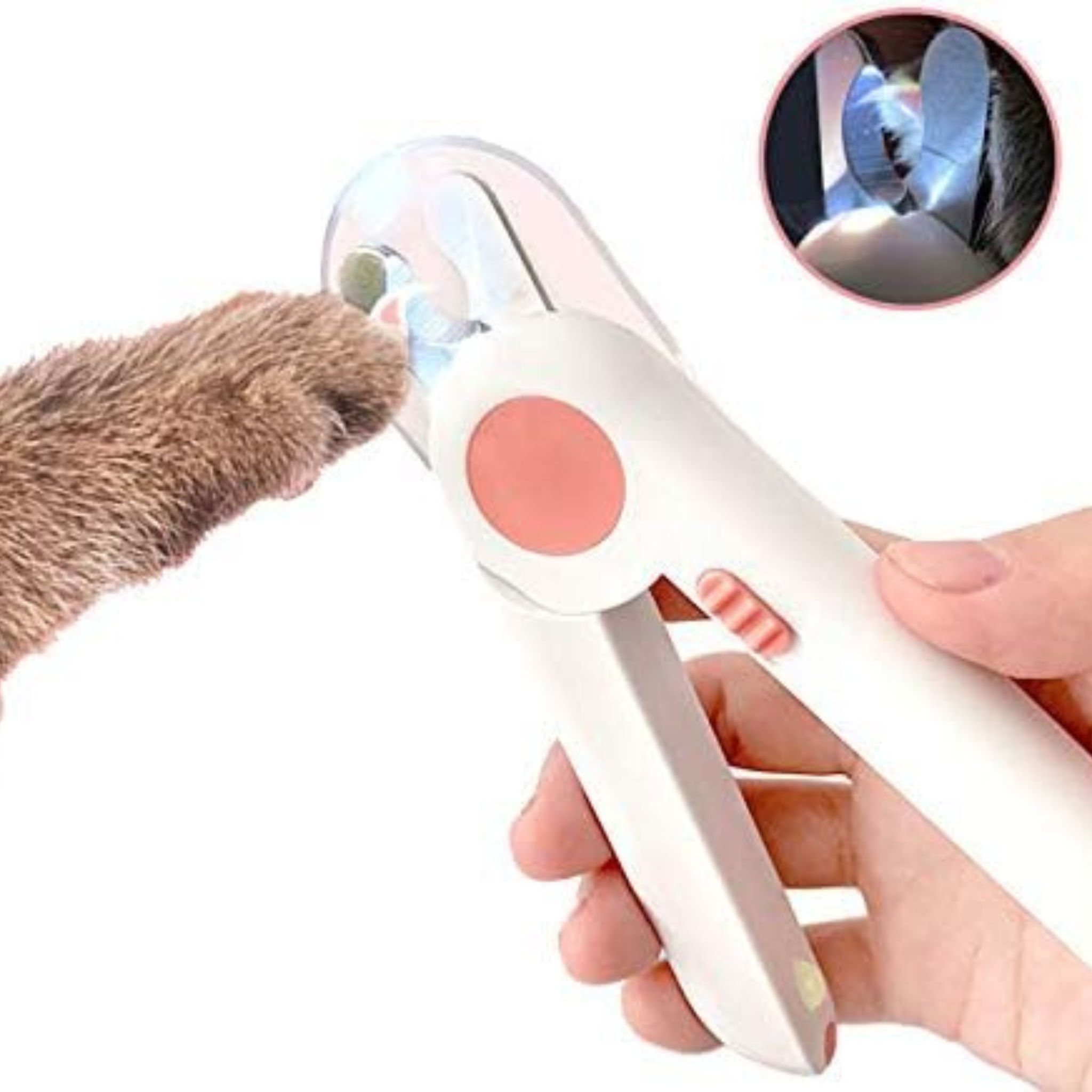 Pet Nail Clipper with Light – Ergonomic Grooming Tool